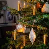 Lichterkette Mini Weihnachten Baum Deko 20 Kerzen gold Produktbild-Vorschau 1
