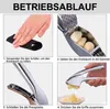 KANDONEX Premium Knoblauchpresse Edelstahl – Rostfrei & Produktbild-Vorschau 3