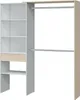Dmora Guardaroba Grande Fierozzo 40x187h cm Bianco, Anteprima dell’immagine prodotto 4