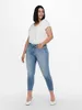 Only CARWILLY REG SK ANK DNM REA1467 NOO Light Blue Denim Produktbild-Vorschau 9