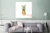 MuchoWow® Poster Tropisch - Ananas - Gelb 75x75 cm - Wand Produktbild-Vorschau 5