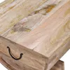 vidaXL Table basse en bois massif de manguier 88x50x40 cm Voir les images du produit 13