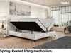 MEBLINI Boxspringbett mit Bettkasten - Gepolstert Produktbild-Vorschau 3