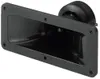 A black piezo tweeter horn speaker is shown against a white background. Produktbild-Vorschau