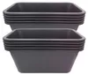 5/10er Set Pflanzwanne Mörtelkasten Pflanzkübel Zementkübel Produktbild-Vorschau 2