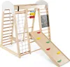 A wooden indoor playground structure for children. Podgląd zdjęcia produktu