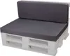 Paletová súprava vankúšov | Sedák 120x60 + opierka 120x50cm Náhľad obrázku produktu 1