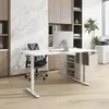 HOME DELUXE höhenverstellbarer Schreibtisch I Ergonomisches Produktbild-Vorschau 2