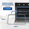 Dichtungsgummi mit 4x Haken passend wie Bosch 00754066 Produktbild-Vorschau 2
