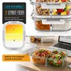Arendo Lunchbox, set van 2 glazen containers met elk 1500 Productafbeelding-voorbeeld 3