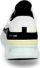 The back view of a white Skechers slip-on shoe. Voir les images du produit
