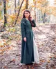 Mittelalterliches Kleid Grün/Natur "Larina" XS Produktbild-Vorschau 2