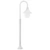 vidaXL Dissuasore luminoso da giardino E27 120 cm Alluminio Anteprima dell’immagine prodotto 2