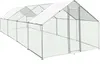 Hühnergehege 4m x 8m x 2m mit 2 Dachabdeckungen und Produktbild-Vorschau 1