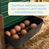 Legenester für Hühner zur Wandmontage mit Abrollfach Produktbild-Vorschau 5