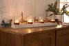 Lichterboard "Winterlandschaft" aus Holz für 4 Kerzen, Produktbild-Vorschau 6
