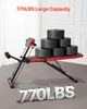 SucceBuy Panca per iperestensione regolabile e pieghevole Anteprima dell’immagine prodotto 3