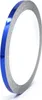 8,5m Zierstreifen 5mm Chrom Blau Auto Motorrad Produktbild-Vorschau 1