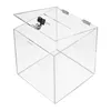 Spendenbox Acryl Würfel, Aktionsbox, Losbox, 25 x 25 x 25 Produktbild-Vorschau 4