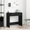 vidaXL Schreibtisch Schwarz Eichen-Optik 80 x 40 x 75 cm Produktbild-Vorschau 2