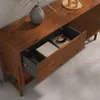 Sideboard ADAMO 145 cm aus Massivholz, Kastanie Finish - Produktbild-Vorschau 4