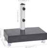 Schirmständer Schwarz 45x25x8 cm Granit Produktbild-Vorschau 8