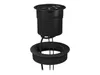 ICY BOX IB-HUBA001, Schwarz, Kunststoff, 90 mm, 90 mm, 20 Produktbild-Vorschau 3