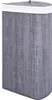 vidaXL Rohový koš na prádlo Bamboo Grey 60 L Náhled obrázku produktu 4