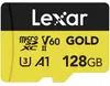 LEXAR Carte microSDXC Gold Series UHS-II 128Go V60 Voir les images du produit 6