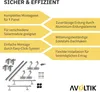 Avoltik Solar Halterung Ziegeldach Montageset Dach Produktbild-Vorschau 6