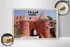 Holzschild Städte Cham Biertor Architektur Wanddeko 30x20cm Produktbild-Vorschau 2