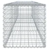 vidaXL Gabionový koš s víkem 400x50x50 cm Pozinkované Náhled obrázku produktu 4