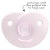 A close-up studio shot of a pink Philips Avent Soothie pacifier against a white background. Produktbild-Vorschau