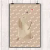 Mr. & Mrs. Panda Bild Hund Liebe DIN A0 - Hundeglück - Produktbild-Vorschau 2