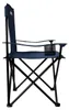 24MOVE® Campingstuhl Faltstuhl, blau, mit Getränkehalter Produktbild-Vorschau 9