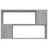 Libreria grigia Sonoma 100x24x63 cm in materiale ligneo Anteprima dell’immagine prodotto 5
