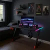 Table de gaming - Bureau 140 x 60 x 75 cm - Table Voir les images du produit 3