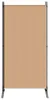 vidaXL Set di 3 divisori da interno Beige 260 x 180 cm in Anteprima dell’immagine prodotto 4
