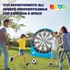 Bersaglio gonfiabile XXL per freccette da calcio – Con 3 Anteprima dell’immagine prodotto 3