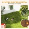 PawHut Puppyren, 61 cm hoog, 8-delig, zelfbouwsysteem voor Productafbeelding-voorbeeld 6
