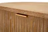 Komoda 80,5 x 82 x 46 cm, borovice, MDF, kov, hnědá Náhled obrázku produktu 5