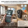 Smart Lock mit Fingerabdruck, 4-in-1 Elektronisches Produktbild-Vorschau 5
