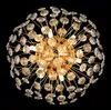 Applique LED, a 6 fiamme, cristalli, trasparente, oro, D 40 Anteprima dell’immagine prodotto 4