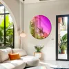 Miroir rond Vrygle Ø 66 cm, miroir mural irisé pour le Voir les images du produit 5
