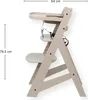 Buxibo Holz-Wachstumsstuhl Kind - Inklusive Essbrett - Produktbild-Vorschau 7