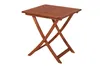 A wooden folding table on a white background. Produktbild-Vorschau