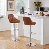 Yaheetech 2er Barhocker-Set Verstellbare Sitzhöhe 61,5 cm - Produktbild-Vorschau 2