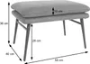 Tabouret HWC-L62, Pouf repose-pieds Ottomane Pouf Voir les images du produit 9