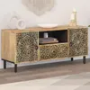 vidaXL Armoire TV 105x33x46 cm bois massif mangue Voir les images du produit 2