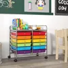 Carrello COSTWAY, carrello a cassetti con 12 cassetti, Anteprima dell’immagine prodotto 8